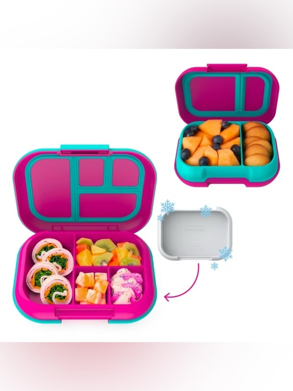 Bentgo Kids Chill Lunch Box + Bentgo Kids Snack Box